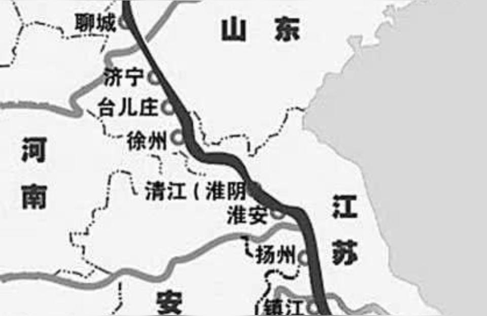 京杭大运河简介大运河起点和终点海拔高度是多少