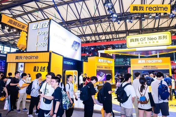 ChinaJoy2023 realme展台亮点满满 GT5成最大彩蛋