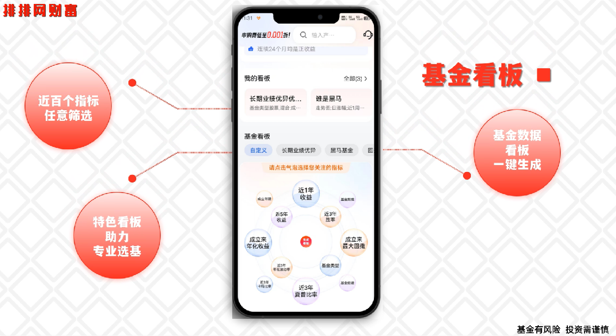 公募排排网APP--连接基民与基金的投资利器