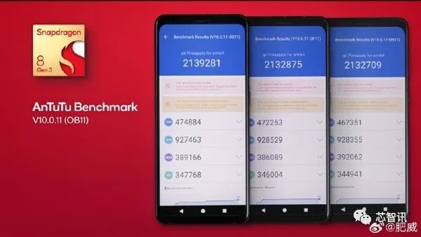稳了！骁龙8 Gen 3测试成绩出炉： 碾压苹果A17 Pro