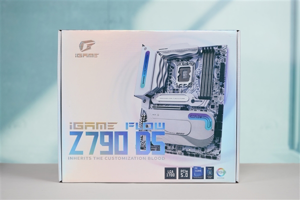 独特波浪造型吸睛！七彩虹iGame Z790D5 FLOW V20主板图赏