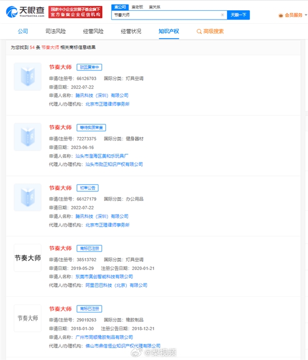 经典老牌音乐手游重新回归！腾讯已成功注册《节奏大师》商标