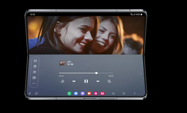 看视频可代替平板 三星Z Fold5大屏观影实在不要太爽