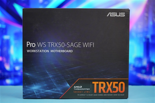 36相极致供电！华硕Pro WS TRX50-SAGE WIFI主板图赏