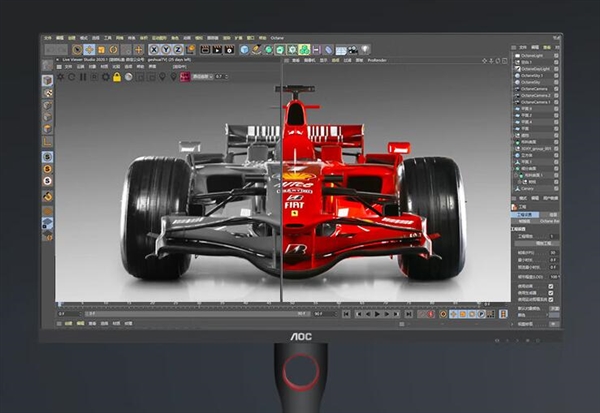 1099元 AOC推出新款27寸电竞显示器：2K 180Hz屏