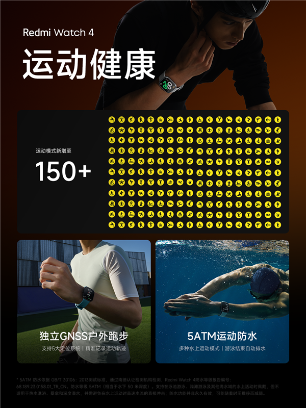 499元！Redmi Watch 4正式发布：超长续航30天